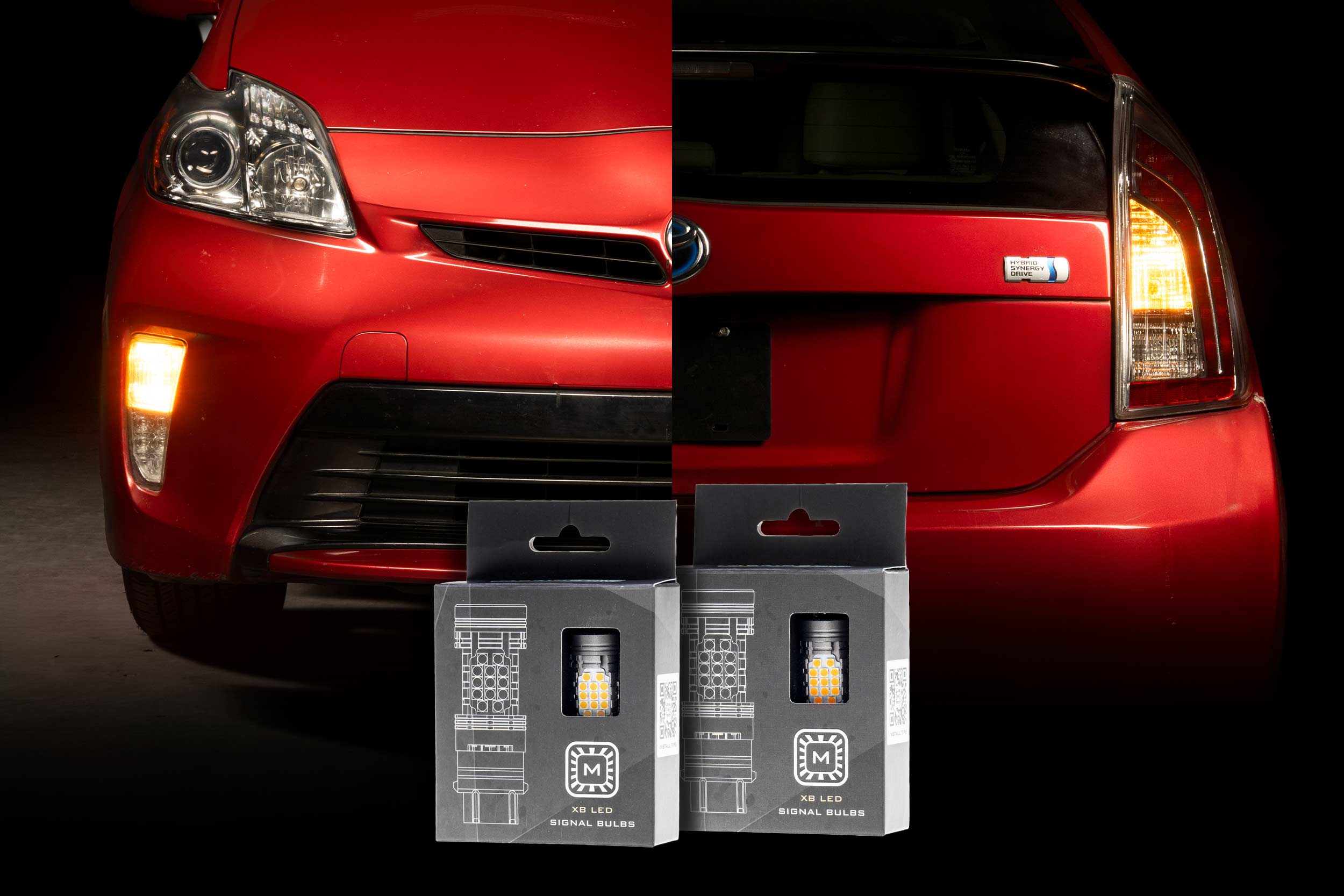 Toyota Prius (10-15) XB LED Front/Rear Turn Signal Kit